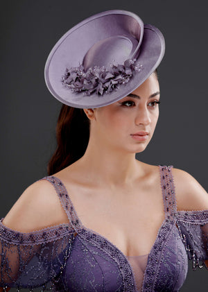 Vintage im französischen Stil Hut – mit Netzdetail elegant Design- Accessoire für besondere Anlässe