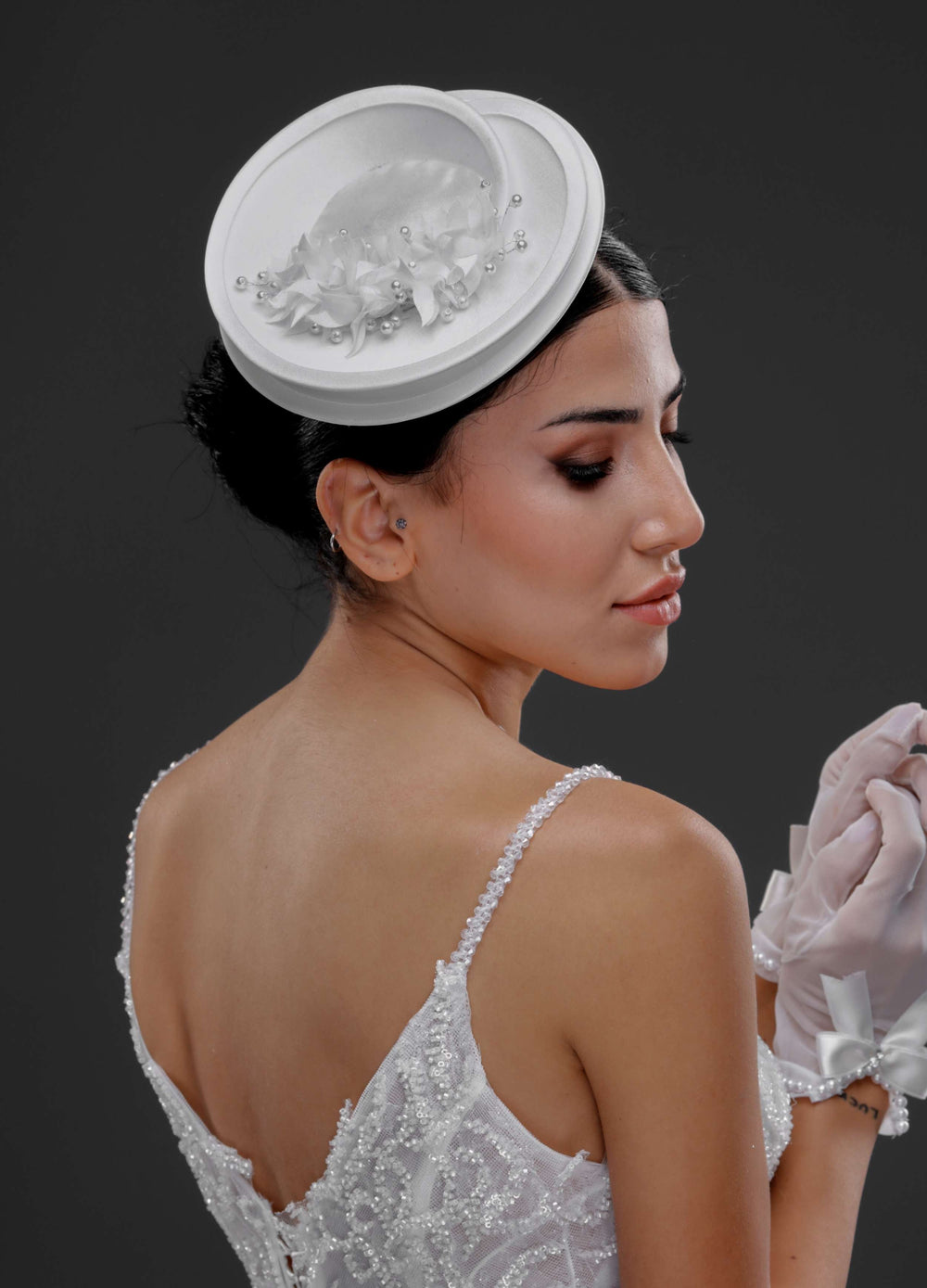 Vintage im französischen Stil Design Hut – elegant und modern Accessoire für besondere Anlässe