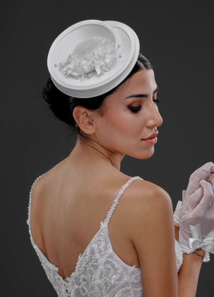 Vintage im französischen Stil Design Hut – elegant und modern Accessoire für besondere Anlässe