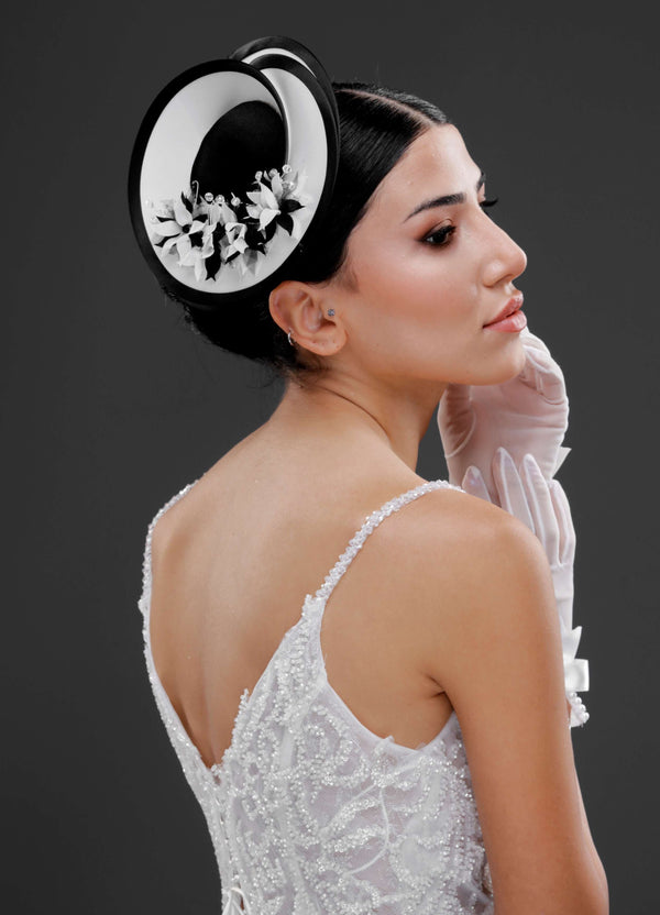 Vintage im französischen Stil Design Hut – elegant und modern Accessoire für besondere Anlässe
