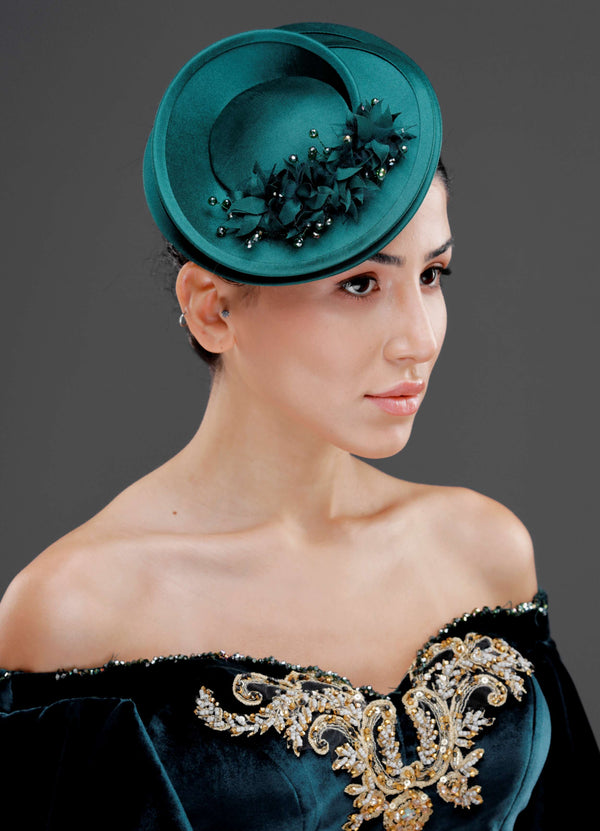Vintage im französischen Stil Design Hut – elegant und modern Accessoire für besondere Anlässe