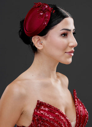 Vintage im französischen Stil Voilette-Hut – elegant Accessoire für besondere Anlässe