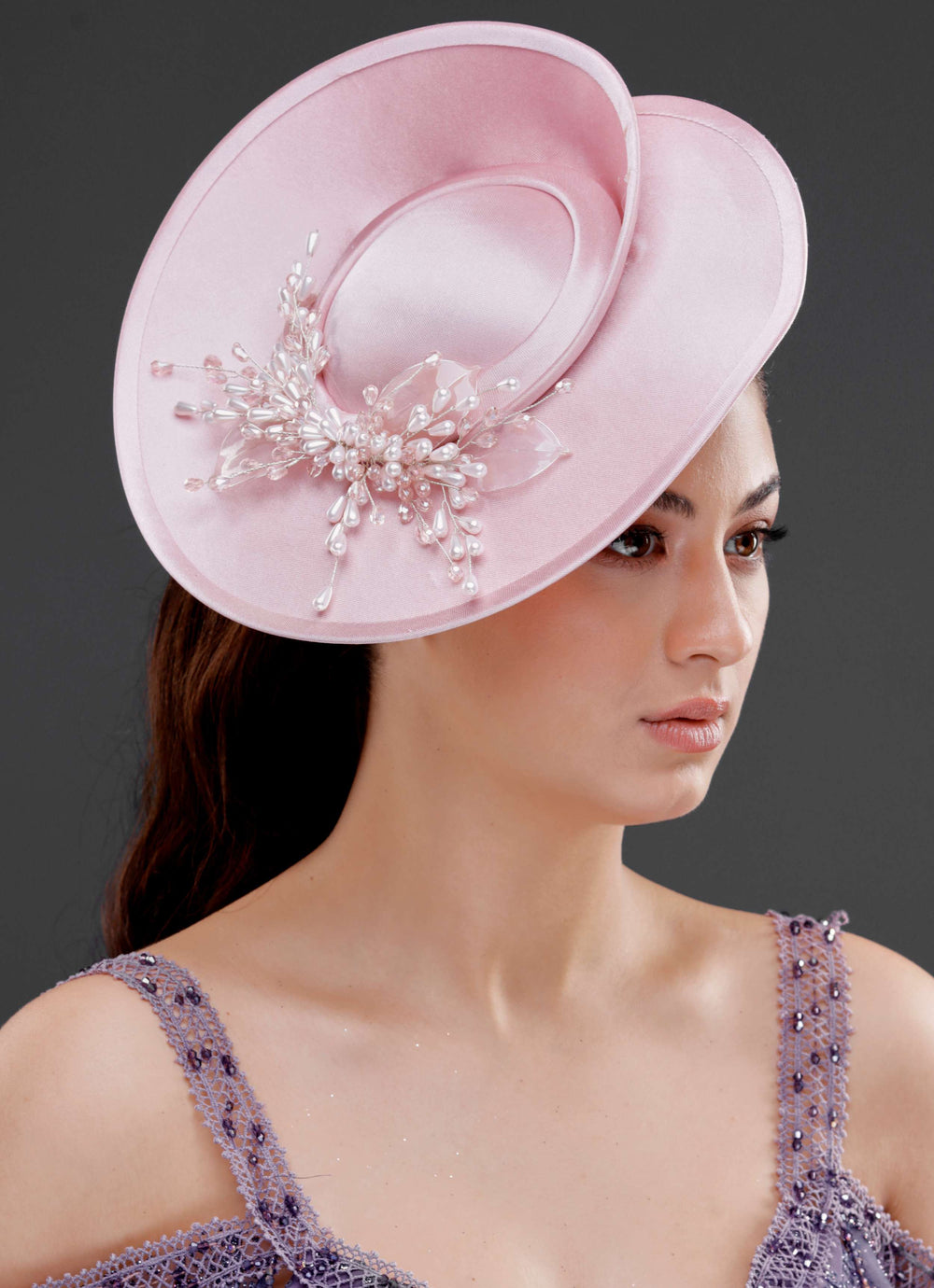 Vintage im französischen Stil in Hutform Fascinator – elegant Sonderdesign Damen Accessoire