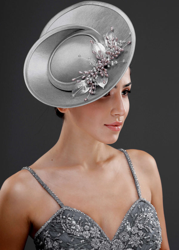 Vintage im französischen Stil in Hutform Fascinator – elegant Sonderdesign Damen Accessoire
