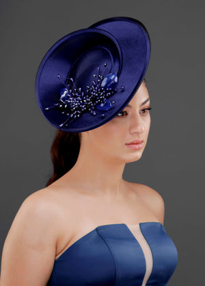 Vintage im französischen Stil in Hutform Fascinator – elegant Sonderdesign Damen Accessoire