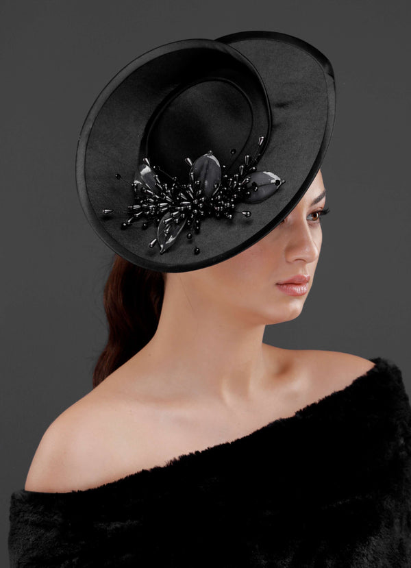 Vintage im französischen Stil in Hutform Fascinator – elegant Sonderdesign Damen Accessoire