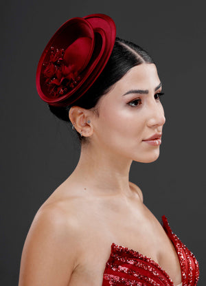 Vintage im französischen Stil Design Hut – elegant und modern Accessoire für besondere Anlässe