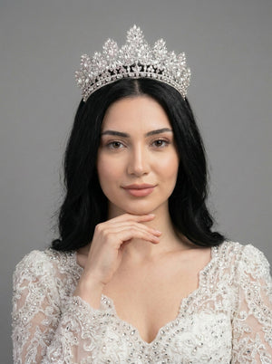 Funkelnd Henna- und Verlobungskrone – Königinnen Eleganzi