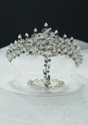 Kristall-Brautkrone – elegante Prinzessinnenkrone Modell