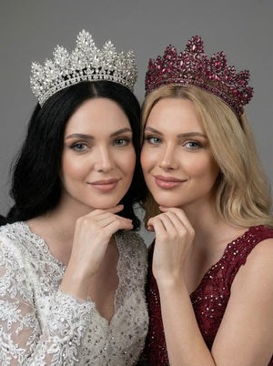 Funkelnd Henna- und Verlobungskrone – Königinnen Eleganzi
