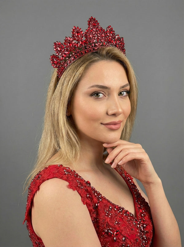 Funkelnd Henna- und Verlobungskrone – Königinnen Eleganzi