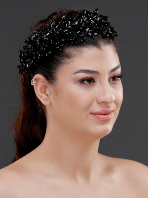 Elegant funkelnd Kristall-Brautkrone