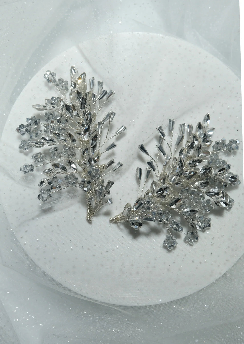 Kristall Haarkamm – Hochzeits-Haaraccessoire und elegant Haar Schmuck
