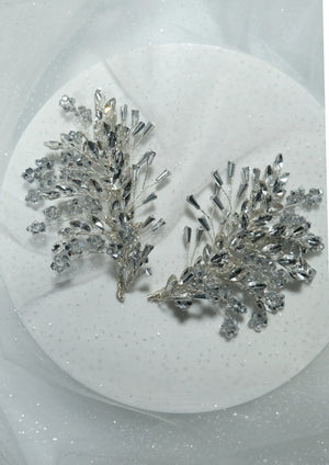 Kristall Haarkamm – Hochzeits-Haaraccessoire und elegant Haar Schmuck