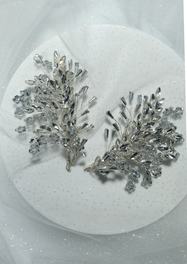 Kristall Haarkamm – Hochzeits-Haaraccessoire und elegant Haar Schmuck