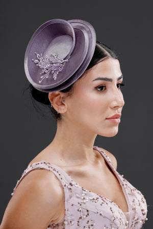Vintage im französischen Stil Voilette-Hut – mit Netzdetail elegant Braut Accessoire