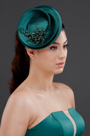 Vintage im französischen Stil Voilette-Hut – mit Netzdetail elegant Braut Accessoire