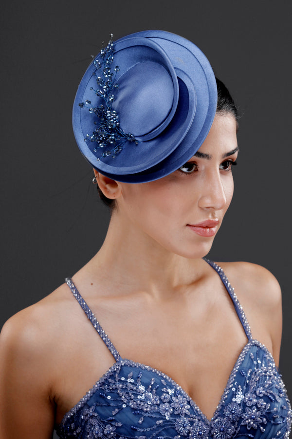 Vintage im französischen Stil Voilette-Hut – mit Netzdetail elegant Braut Accessoire